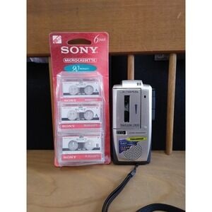 Olympus Pearlcorder J300 Microcassette Handheld Audio Voice Recorder Player Work